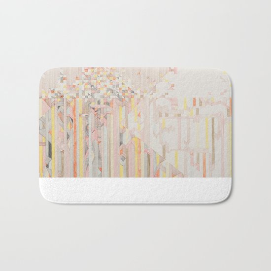 Asenath's Grid Bath Mat