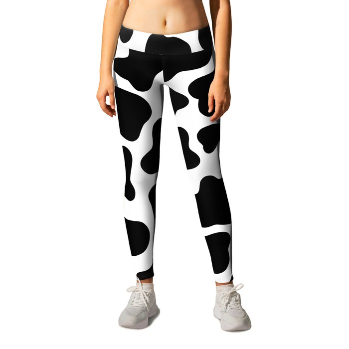 Cow discount print leggings