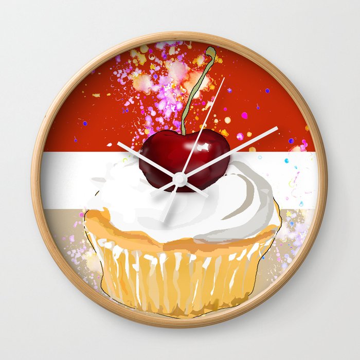 Cupcake-2 Wall Clock