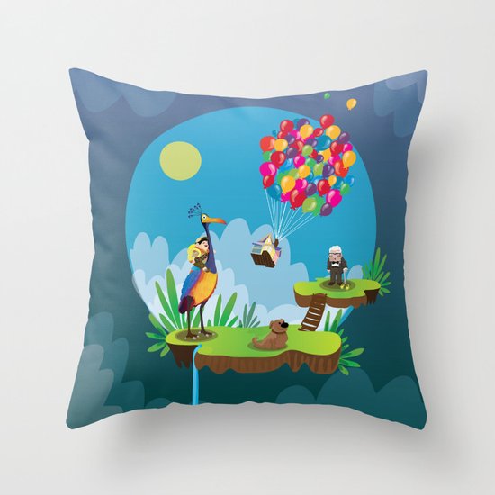 UP Throw Pillow