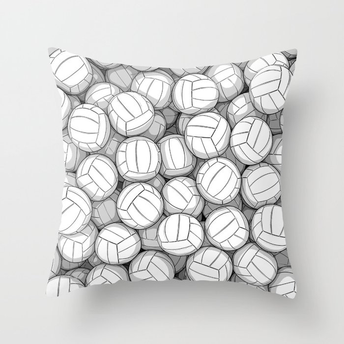 All I Want To Do Is Volleyball Throw Pillow