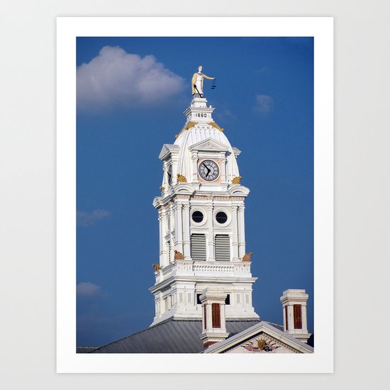 Henry County Courthouse (II) Art Print