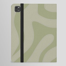 11 Abstract Swirl Shapes 220707 Valourine Digital Design iPad Folio Case