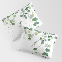 Eucalyptus Watercolor Pillow Sham