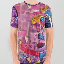 Building Blocks All Over Graphic Tee