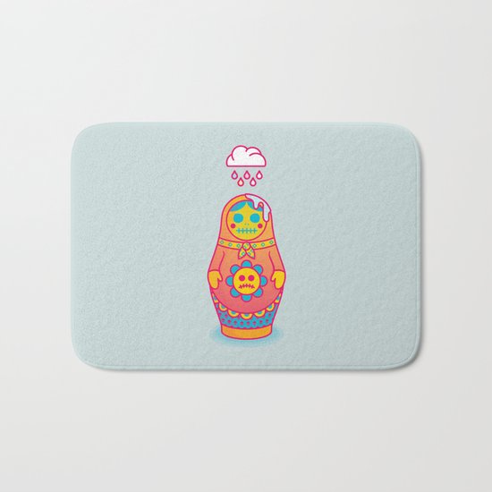 Dead Inside Bath Mat