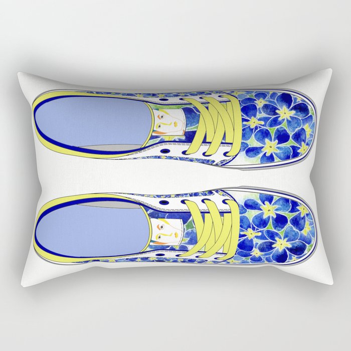 shoe design for t-shirt Rectangular Pillow