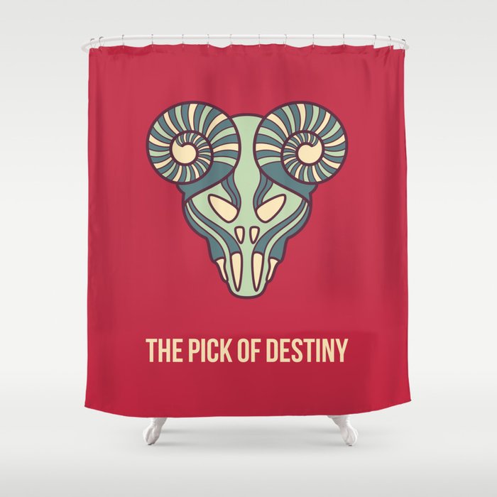 the pick of destiny Shower Curtain