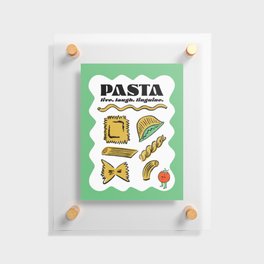 Pasta Print Floating Acrylic Print