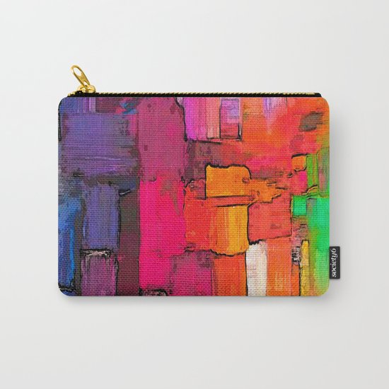 Color Interlace Carry-All Pouch