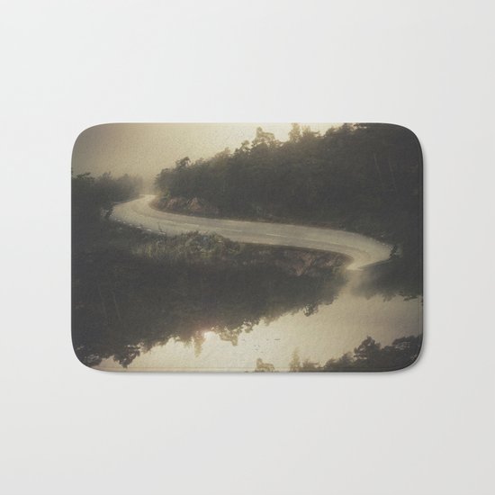 Road of life Bath Mat