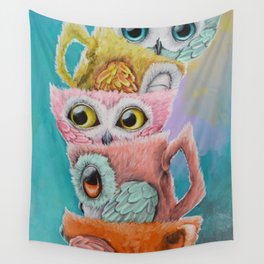 owlcuptower Wall Tapestry