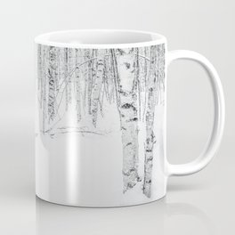 Swedish Birch Trees Coffee Mug