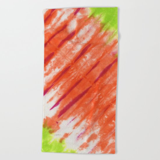 Pleated and Laced Beach Towel