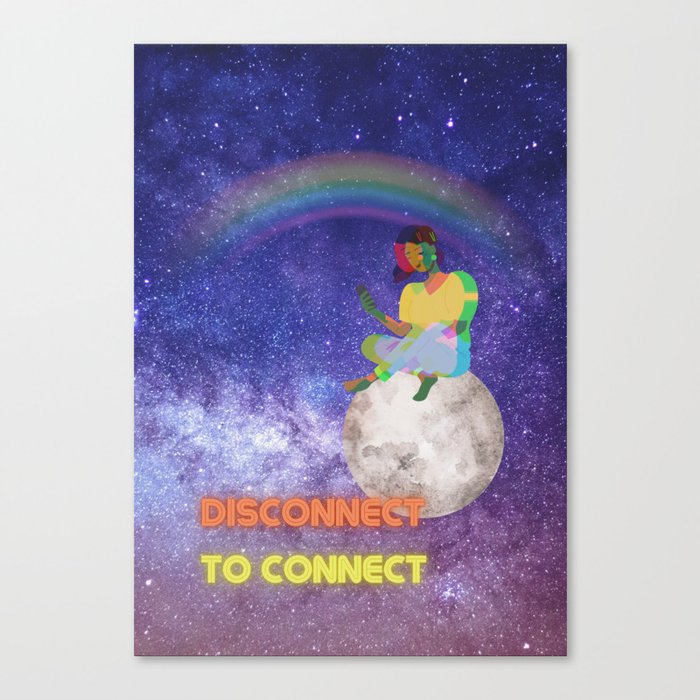 Connect Canvas Print