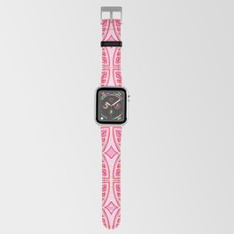 Pink Tropical Vibe Leaves Apple Watch Band