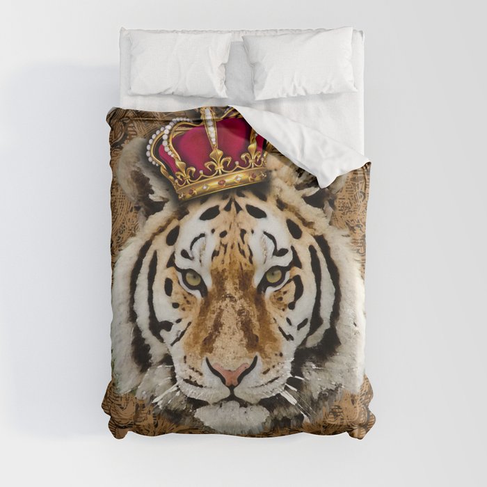 King Tiger Duvet Cover