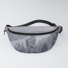 Winter mountains Fanny Pack
