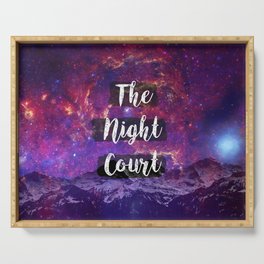 The Night Court Serving Tray