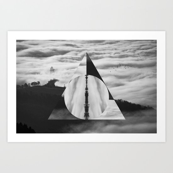 The Tale of Three Brothers - Deathly Hallows Art Print