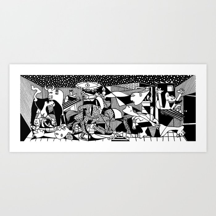 Picasso - Guernica Kunstdrucke