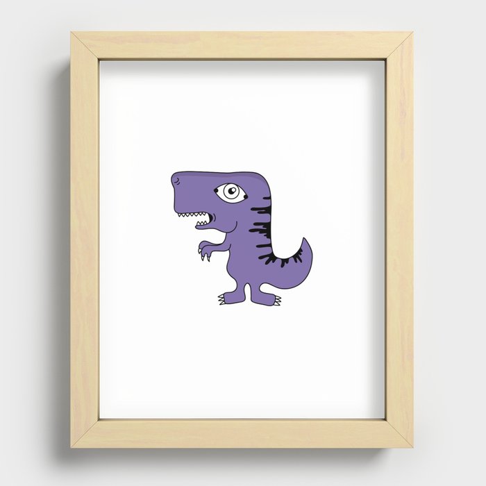 Dino Recessed Framed Print