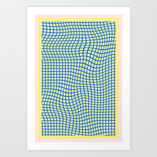 Nets on File Art Print