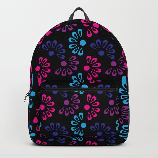 Lovely Floral Pattern Backpack