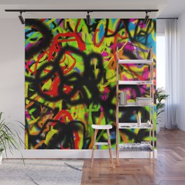 Street 19. Abstract Painting.  Wall Mural