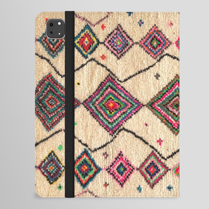 Vintage Moroccan Carpet 1 iPad Folio Case