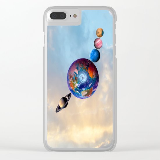 Gaia's friends #society6 Clear iPhone Case