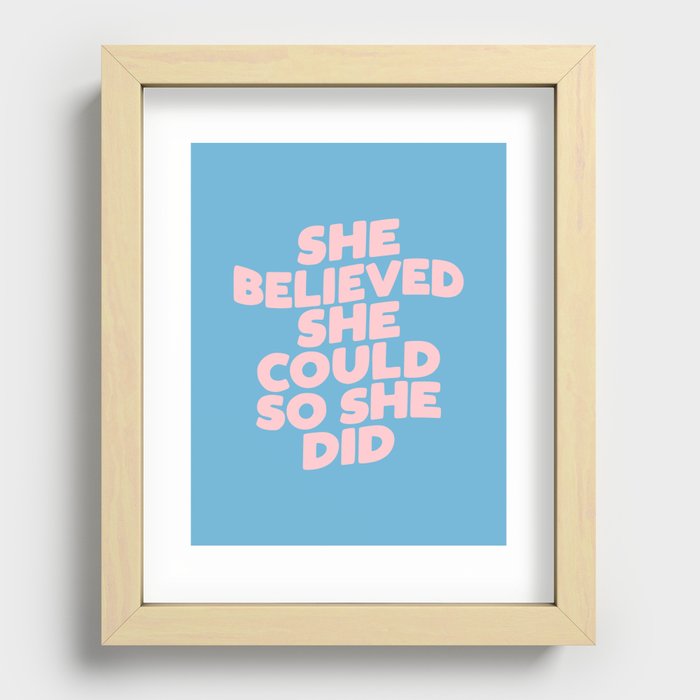 Recessed Framed Print