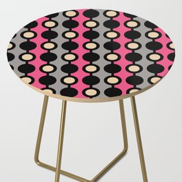 Mid Century Modern Polka Dot Beads 430 Side Table