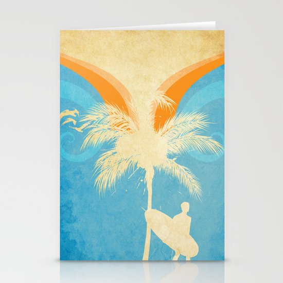 Surf Stationery Cards
