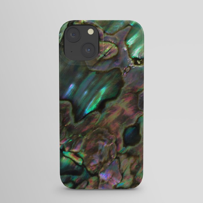Oil Slick Abalone Mother Of Pearl iPhone Case