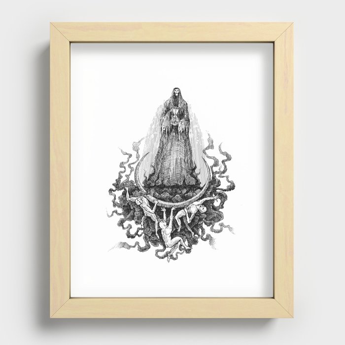 Hourglass Recessed Framed Print