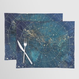 Star Map :: City Lights Placemat