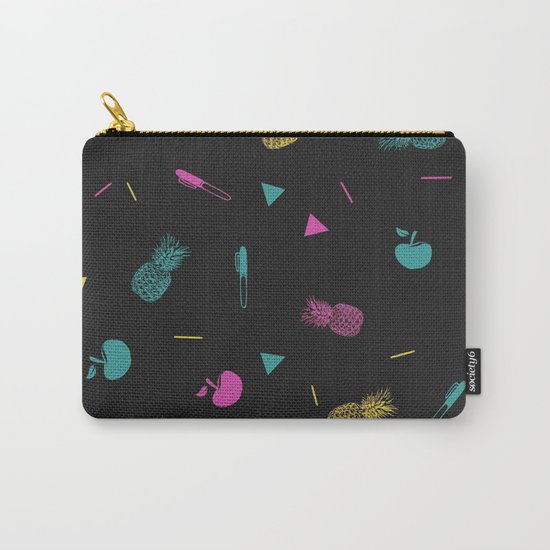 Pen Pineapple Apple Pen Carry-All Pouch
