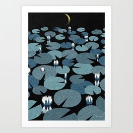 Water Lilies (2013) Art Print