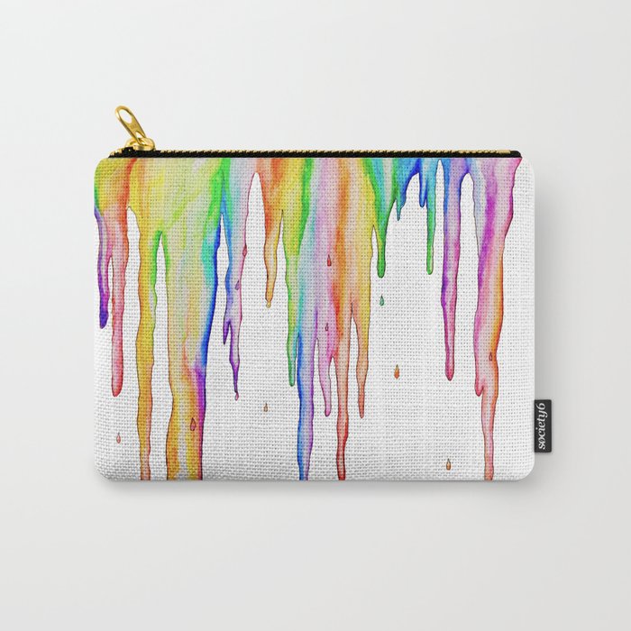 Colorful Icicles Carry-All Pouch