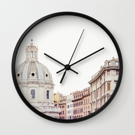 Simply Rome - Italy Travel Photography Wall Clock