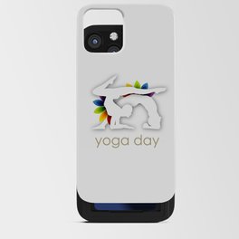 Yoga meditation Chakras or aura colors ayurvedic spiritual wellness iPhone Card Case