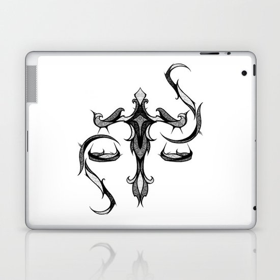 Signs of the Zodiac - Libra Laptop & iPad Skin