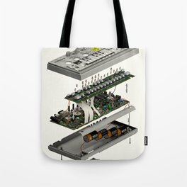 303 Exploded Tote Bag