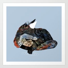 fox water Art Print