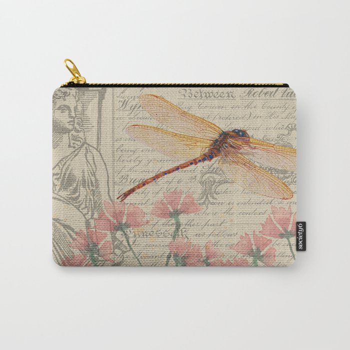 Dragonfly Deeds Carry-All Pouch