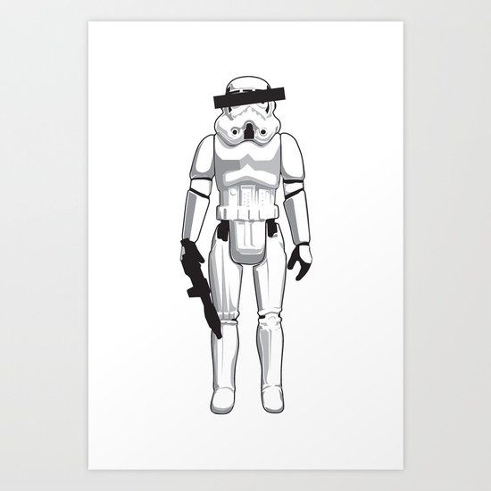 Anonymous Disposables #1 Art Print