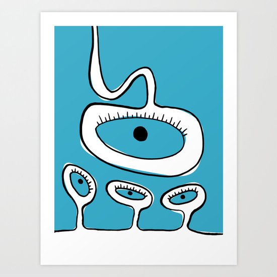 Definition of our aims Art Print