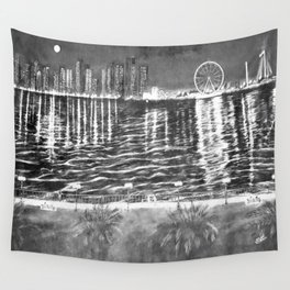 Corniche Sharjah Painting - By Jacks Wall Tapestry