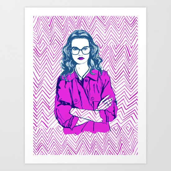 Mind Your Own Business Art Print